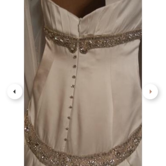 Kenneth Pool Degas Wedding Dress - Picture 2 of 3